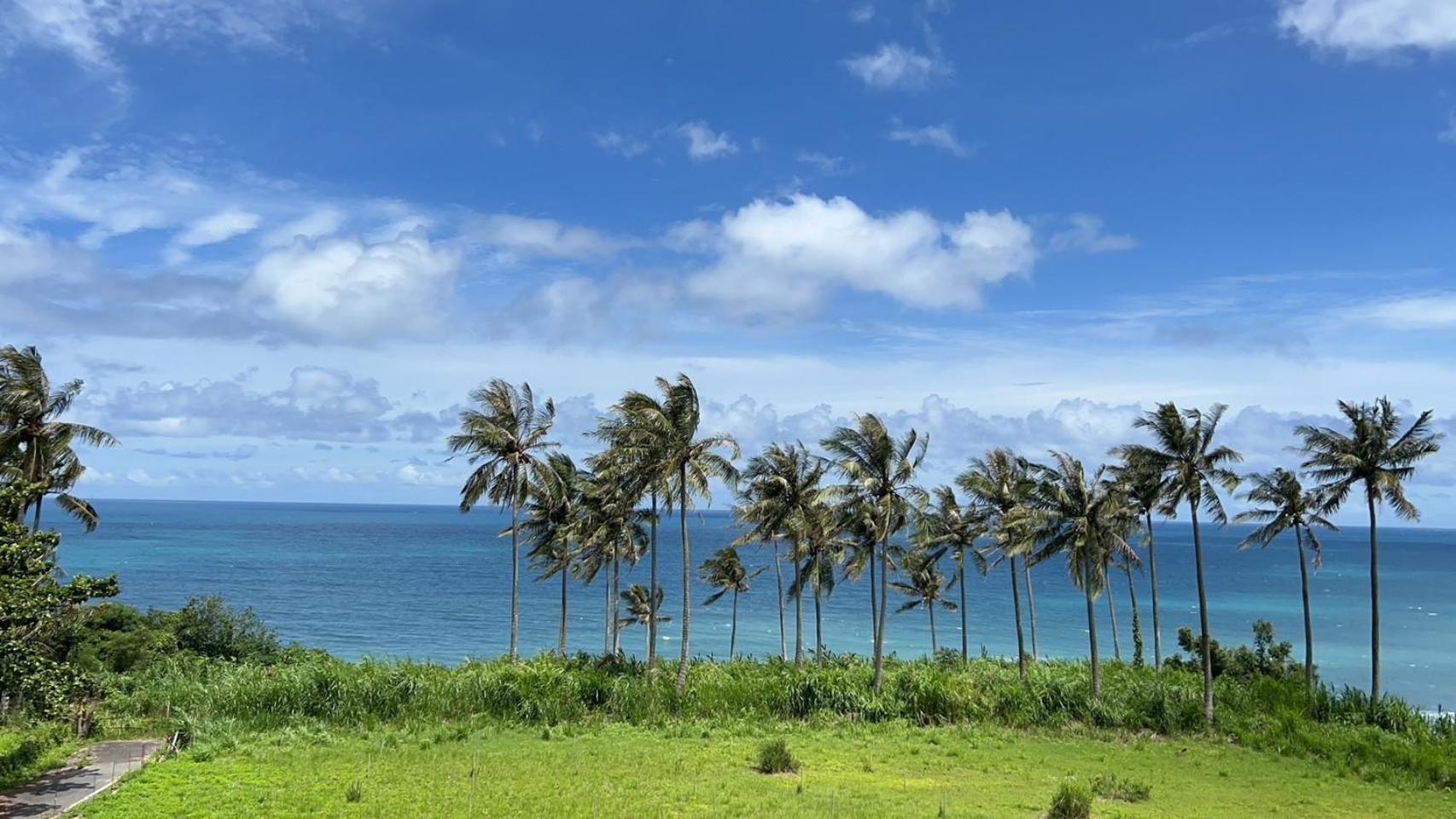 春夏秋冬海景民宿ocean View Motel Chenggong Bagian luar foto