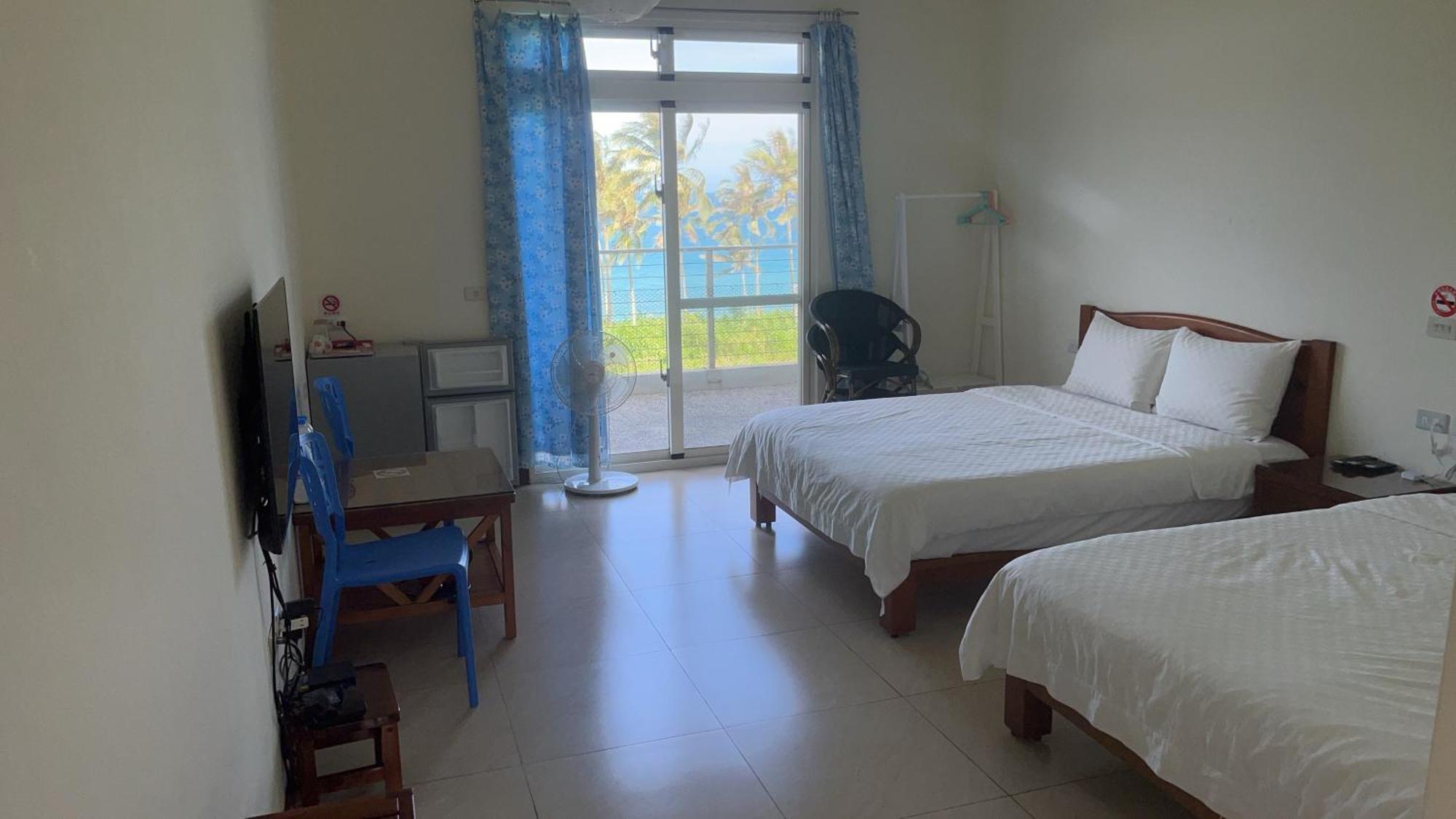春夏秋冬海景民宿ocean View Motel Chenggong Bagian luar foto