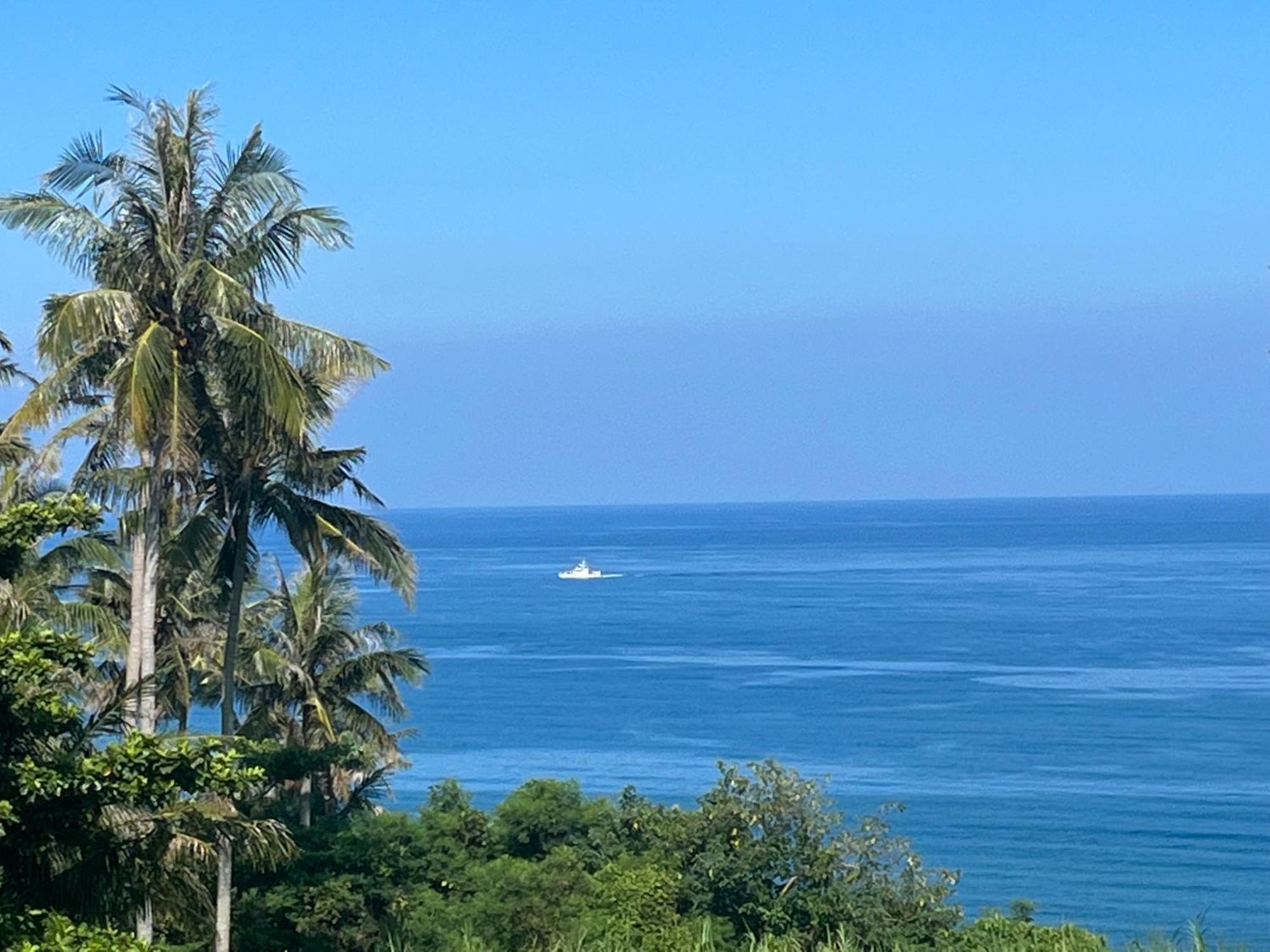 春夏秋冬海景民宿ocean View Motel Chenggong Bagian luar foto